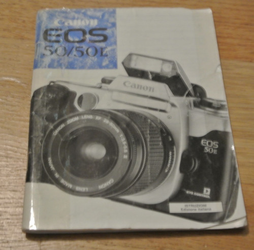 Handbuch kamera canon - eos, 50